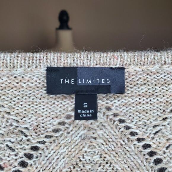 The Limited Cream Crewneck Sweater Small - Picture 6 of 8